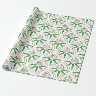 Bamboo Pattern Wrapping Paper