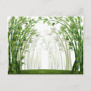 Bamboo Postcard