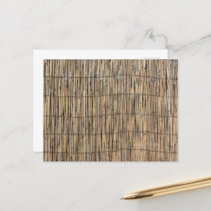 Bamboo Postcard