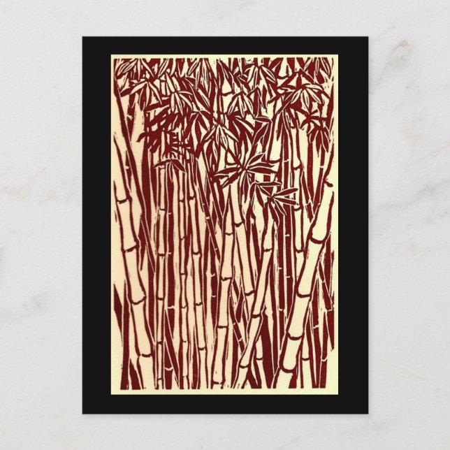 bamboo postcard (Front)