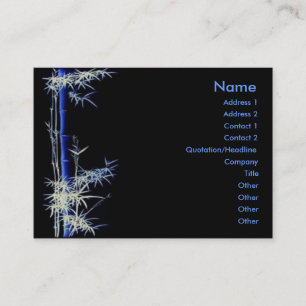 Bamboo Profile Card
