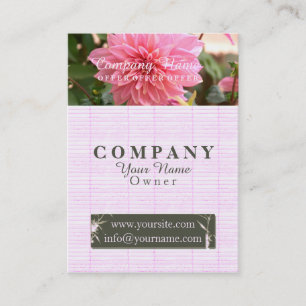 Bamboo Rose - Business Card