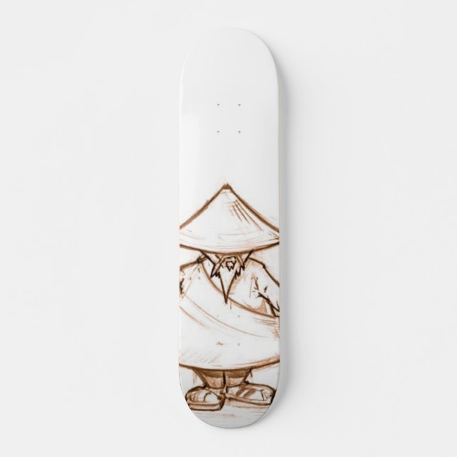 Bamboo Skateboard (Front)
