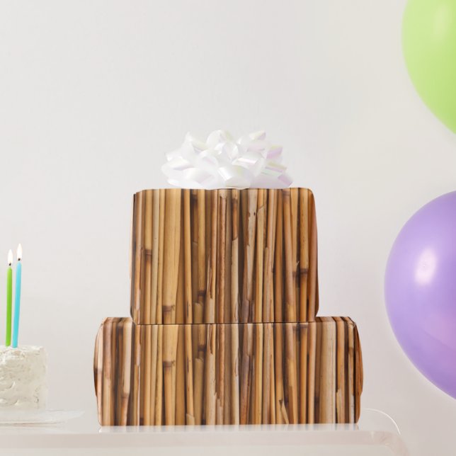 Bamboo Sticks Wrapping Paper (Party Gifts)
