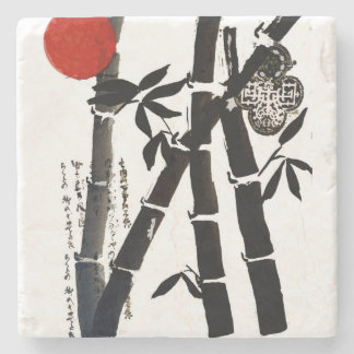 Bamboo Stone Coaster
