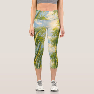 Bamboo Stretch Capri Leggings