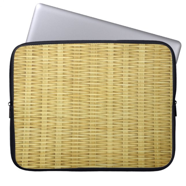 Bamboo Strip Laptop Sleeve (Front)