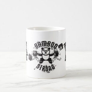 Bamboo Strong - Cute Weightlifting Panda - Mug