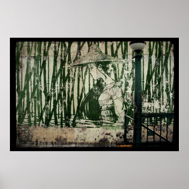 Bamboo Subway Geisha Poster (Front)