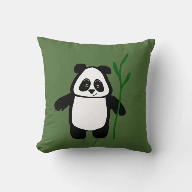 Bamboo the Panda Cushion (Front)