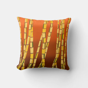 Bamboo Throw Pillow
