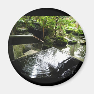 Bamboo Waterfall in Japan Magnet