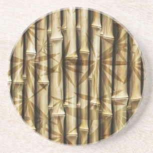Bamboo Wood Texture Coaster