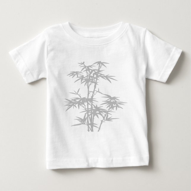 Bamboo Zen Japanese design Baby T-Shirt (Front)