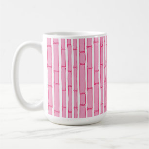 Bambooey Bamboo Stripe in Pink Coffee Mug