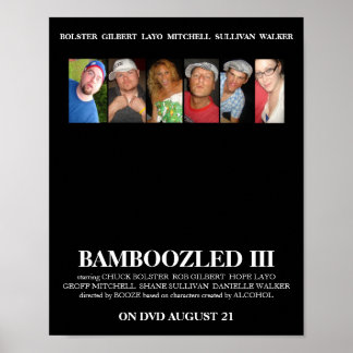 BAMBOOZLED 3 Official Movie Poster