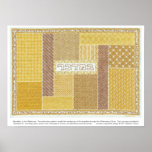 Bamidbar: in the Wilderness   poster with text