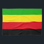 Bamileke tribe National Movement ethnic flag Tea Towel<br><div class="desc">Bamileke tribe National Movement ethnic flag</div>
