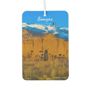 Bamyan, Afghanistan - Buddha Cliff Valley Car Air Freshener