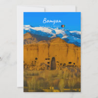 Bamyan, Afghanistan - Buddha Cliff Valley