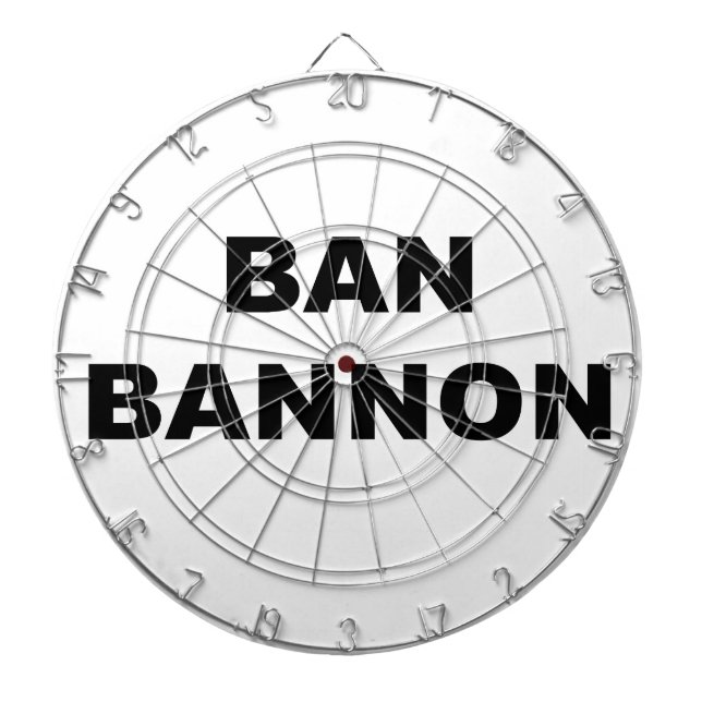 Ban Bannon Dartboard (Front)