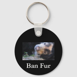 Ban Fur Key Ring