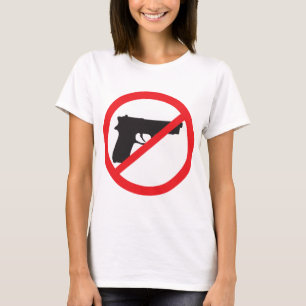 Ban Guns Anti-Gun Pacifist T-Shirt