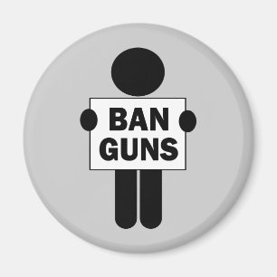 Ban Guns Magnet