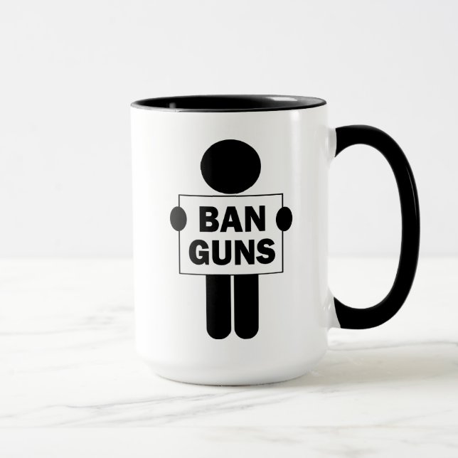 Ban Guns Mug (Right)