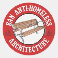 Ban Hostile Architecture - Anti Homeless