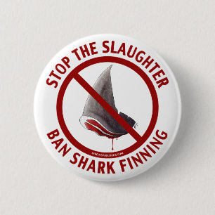 Ban Shark Finning Button