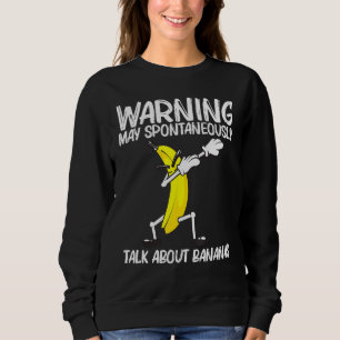 Banana Art For Men Women Berry Fruit Smoothie Sweatshirt