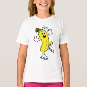 Banana at Ice skating with Ice skates.PNG T-Shirt