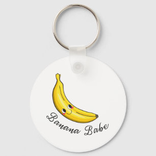 Banana Babe Key Ring