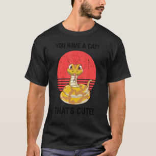 Banana Ball Python and Noodle Reptile Designs 10 T-Shirt