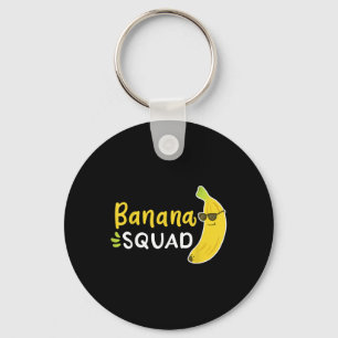 Banana Banana Lover Fruit Summer Vacation Key Ring