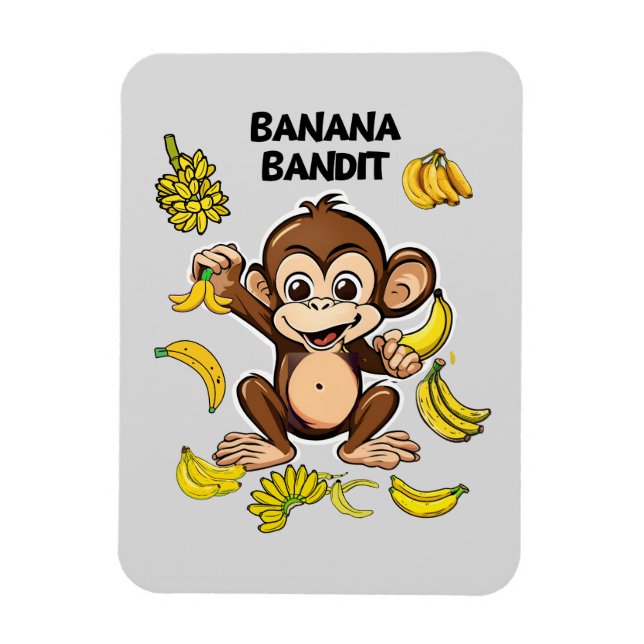 Banana Bandit Magnet (Vertical)