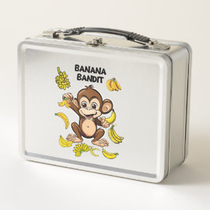 Banana Bandit Metal Lunch Box