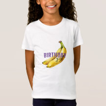 banana birthday EDITABLE ripe bananas