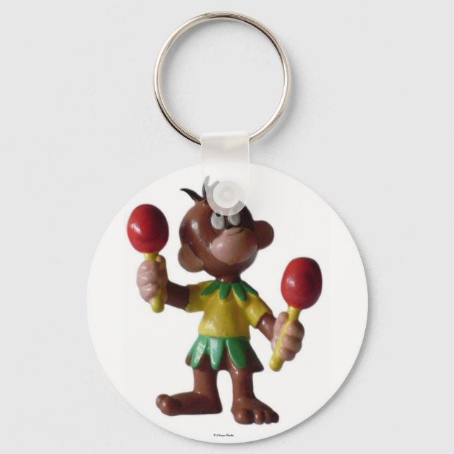 Banana Blues Keychain (Front)