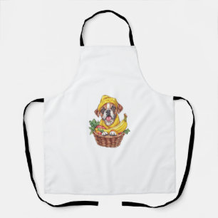 Banana Boxer � Funny Fruit Dog Apron