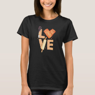 Banana Bread Love Baker Bakery Owner Baking T-Shirt