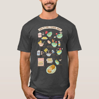 Banana Bread Recipe T-Shirt