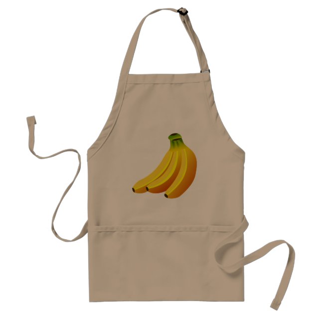 BANANA BUNCH DESIGN ILLUSTRATION STANDARD APRON (Front)