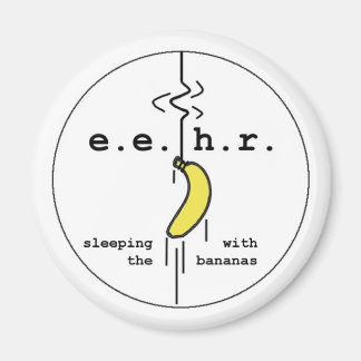 Banana Bungee Jump Magnet