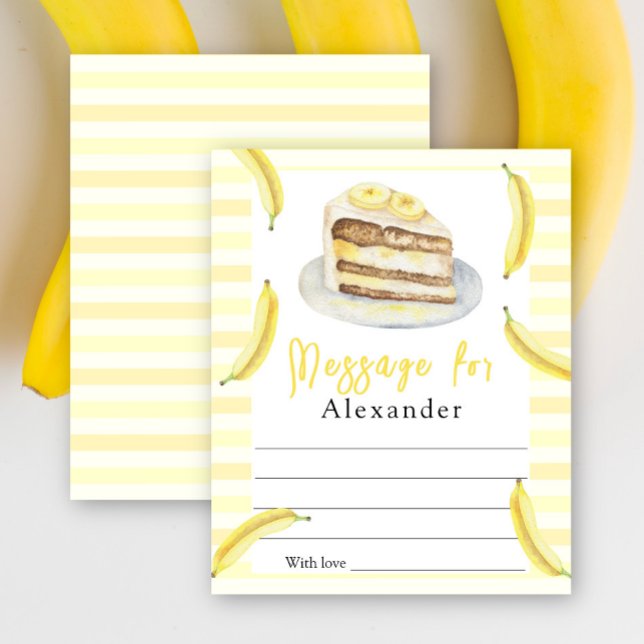 Banana Cake Time Capsule Message  (Creator Uploaded)