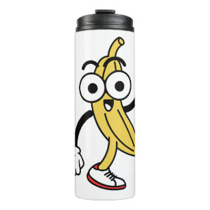 Banana Cartoon Thermal Tumbler