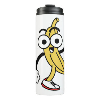 Banana Cartoon Thermal Tumbler
