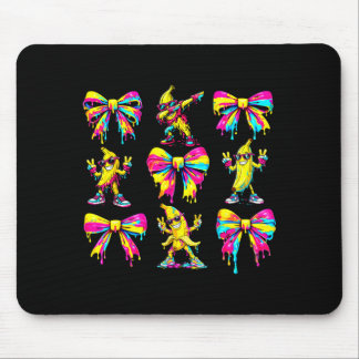 Banana coquette bow drip kids men women youth boys mouse pad