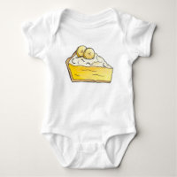 Banana Cream Creme Pie Slice Dessert Foodie Food